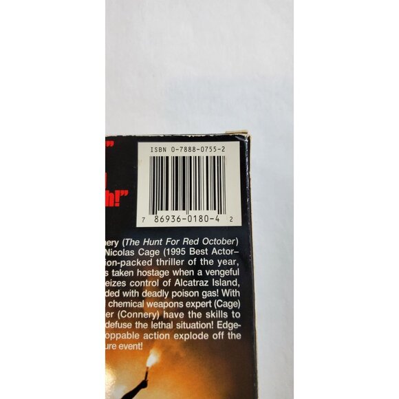 The Rock - VHS Tape - Nicolas Cage Sean Connery - Picture 5 of 5